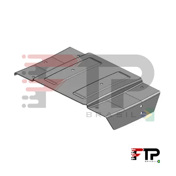 Chapa Central Suporte Para-Lama (21094406)