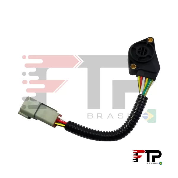 Sensor Pedal Acelerador 5 Pinos Moderno Volvo (20504685)