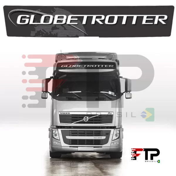 Adesivo Frontal Teto GLOBETROTTER Volvo FH 2015 até 2021 (82367611) - Image 4