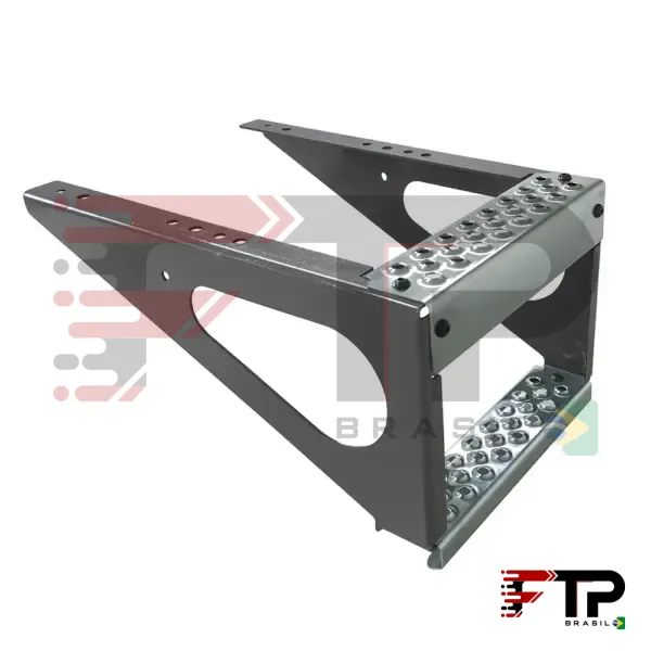 Escada Caixa Bateria Galvanizado Volvo FH NEW (21891309)